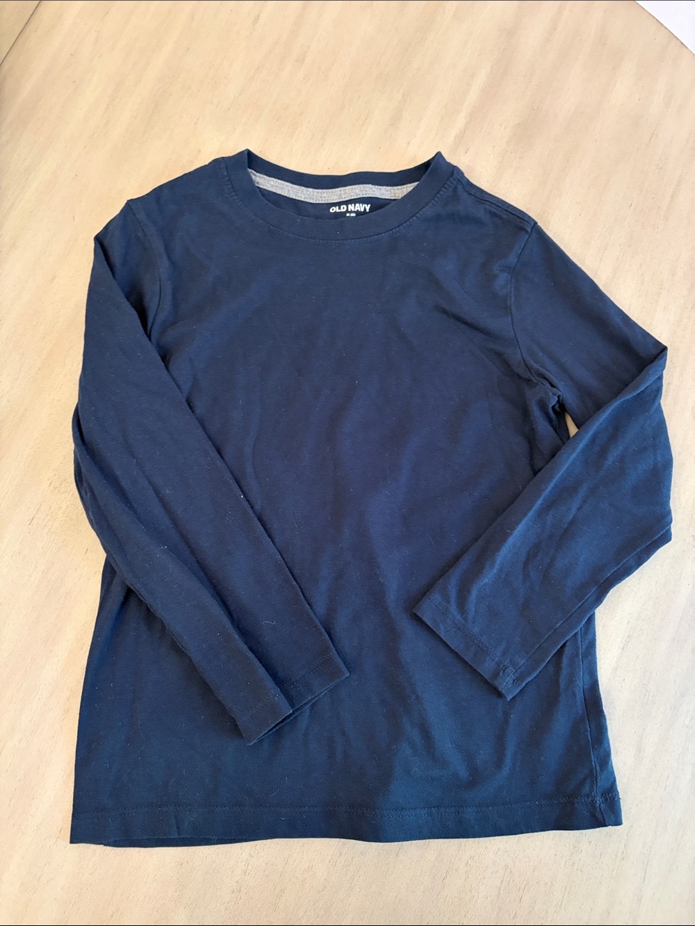 Old Navy Navy Blue Long Sleeve Tee for Kids